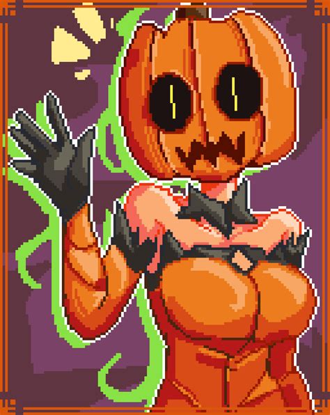 Pixilart Pumpkin By Ciaoo