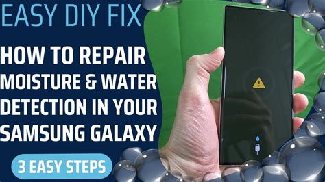 How To Fix Moisture Detected Samsung Galaxy S Ultra Diy Easy Fix How