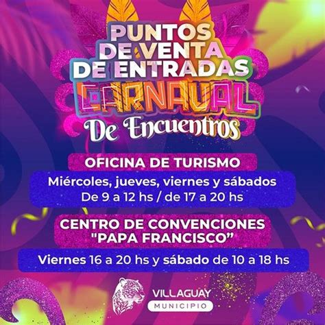 Comenz La Venta De Entradas Para El Carnaval De Encuentros