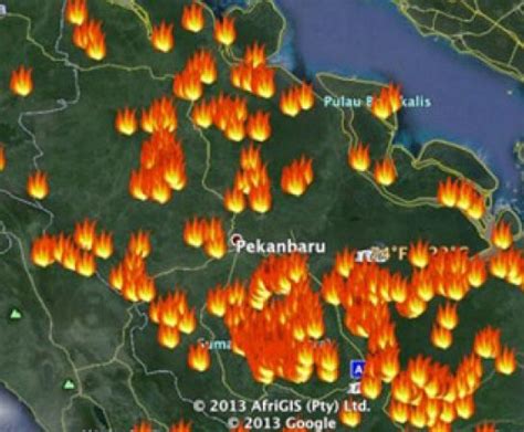 Sumatera Dikepung Hotspot Karhutla Mulai Marak Di Riau Laman