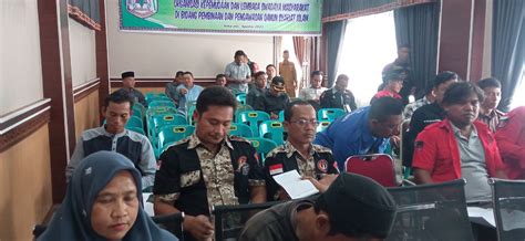 Kesbangpol Agara Adakan Sosialisasi Bersama Ormas