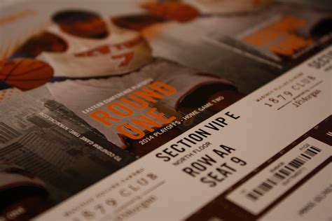 NY Knicks Playoff Tickets :: Behance