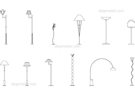 Floor Lamp Cad Block Free : 50 Unique Floor Lamps That Definitely Deserve The Spotlight Free ...