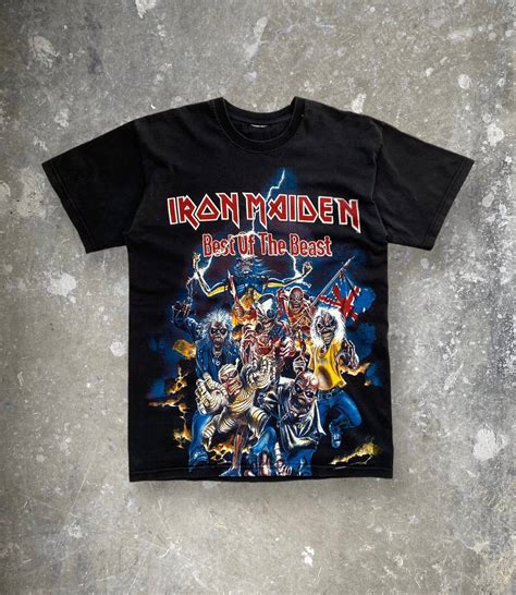 Vintage Vintage Iron Maiden Best Of The Beast Rare Tee Grailed