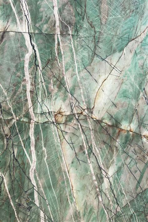 Verde Botanic Wave Green Stone Cristallo Tiffany Quartz Quartzite