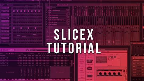 Chopping Samples In SliceX (FL Studio Tutorial) | Tutorial, Free rap beats, How to apply