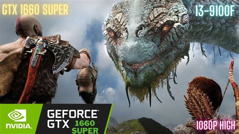 GTX 1660 Super I3 9100F 8 GB Ram God Of War Will The CPU