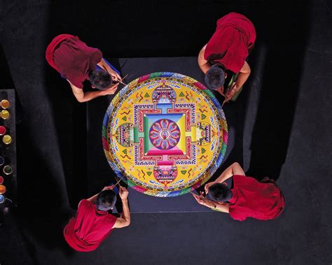 Simply Creative Tibetan Sand Mandalas