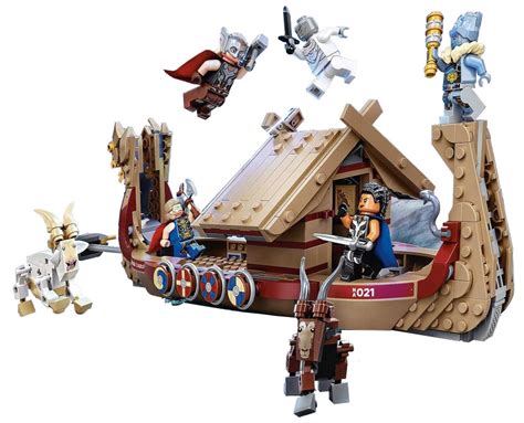 Lego Marvel Thor Love And Thunder The Goat Boat Unveiled The