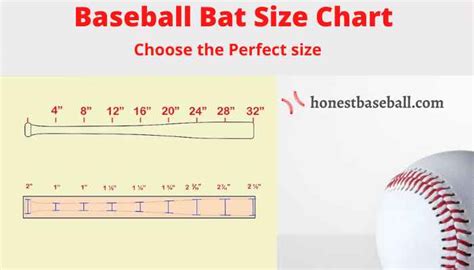 Baseball Bat Size Chart | Choose The Perfect Size