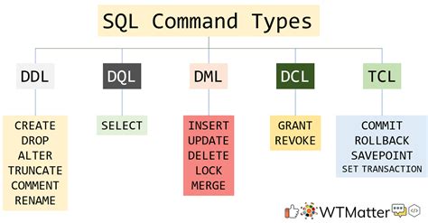 Sql Commands And Data Types Sql Basics Dbms Tutorial