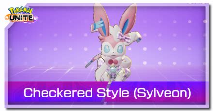 Checkered Style Sylveon How To Get Pokemon UNITEGame8