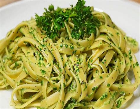 Receta De Fetuccini Al Pesto