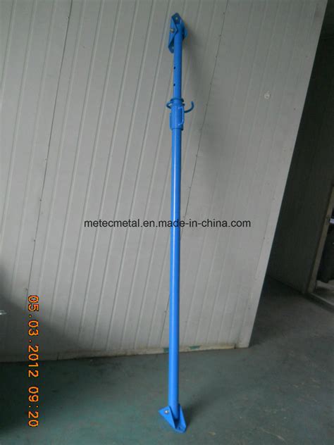 Concrete Formwork Push Pull Props 2200 3900mm Painted Pipe Support