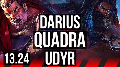 DARIUS Vs UDYR TOP Rank 2 Darius Quadra 700 Games Dominating