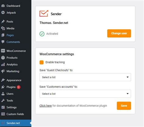 The Documentation Of Our WooCommerce Plugin Sender Help Center