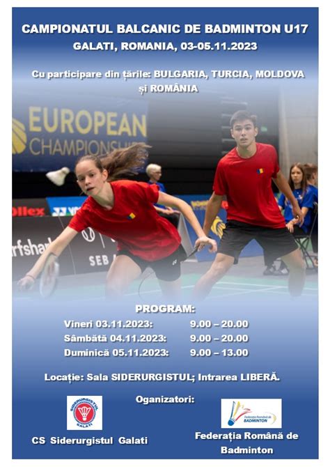 Federația Română De Badminton Site Oficial