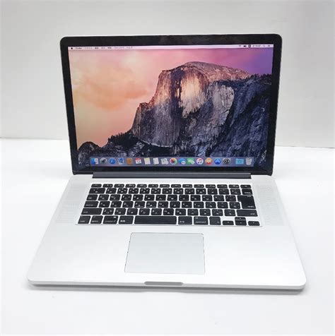 NT Apple MacBook Pro A1398 四世代Core i7 4770HQ メモリ 16GB SSD 256GB