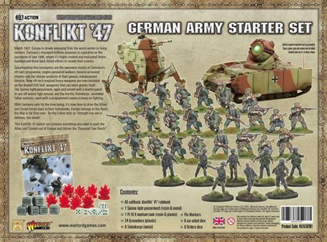 Konflikt ‘47: German Army Starter Set - Family Time Games