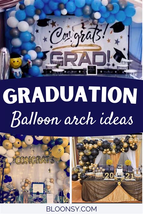 10 Balloon Arch Ideas For Your Graduation Party