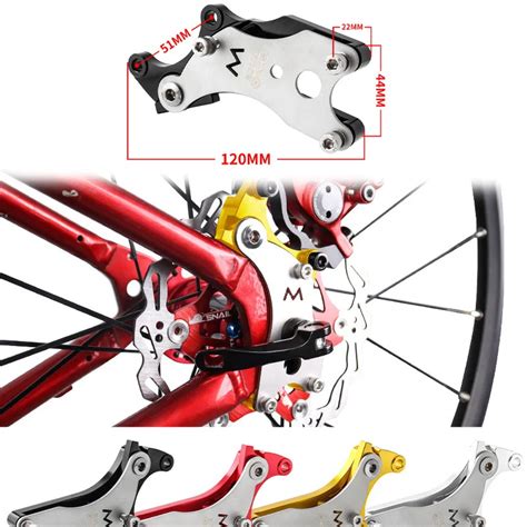 Liga De Alum Nio Do Freio Da Bicicleta Adaptador Fixo Conversor