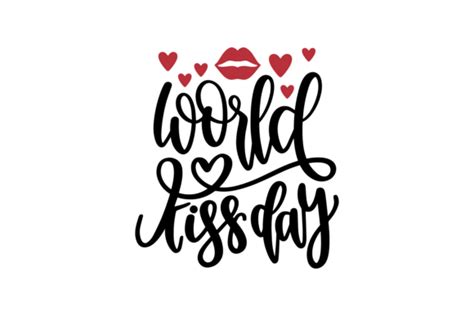 World Kiss Day Graphic By Craftbundles · Creative Fabrica