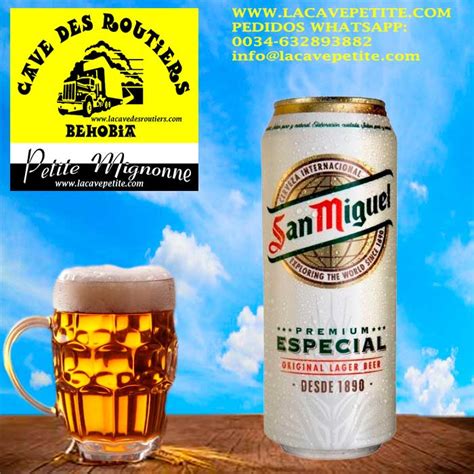 Cerveza San Miguel Lata Cl La Cave Petite