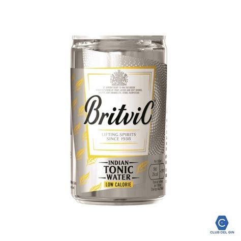 AGUA TÓNICA BAJAS CALORIAS BRITVIC LATA X 150ML