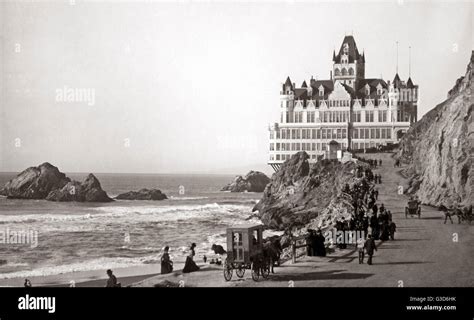 Beach Seal Rocks And Cliff House San Francisco C S Date Circa