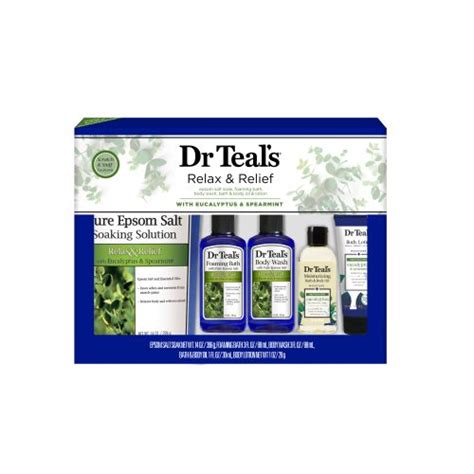 Dr Teal S Bath And Body Regimen Relax Relief Gift Set Eucalyptus