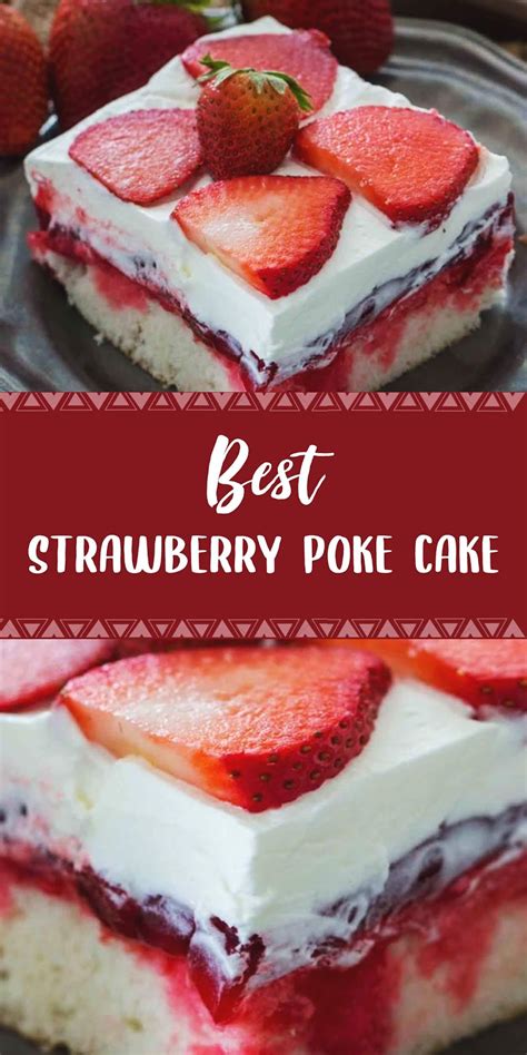 Best Strawberry Poke Cake Healthy Recipes