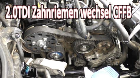 Audi A P Tdi Bmn V Zahnriemenwechsel Wasserpumpe Vw Off