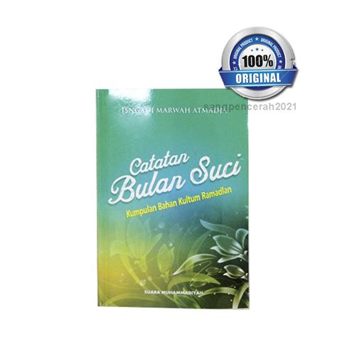 Jual Jual Buku Catatan Bulan Suci Kumpulan Bahan Kultum Ramadhan