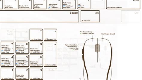 Star Citizen Alpha 31 Controls Key Bindings