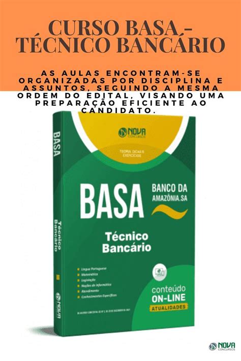 Curso Basa T Cnico Banc Rio Concurso Concursos P Blicos Guia De