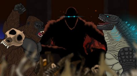 Godzilla X Kong The New Empire Kong Vs New Kong Villain Part