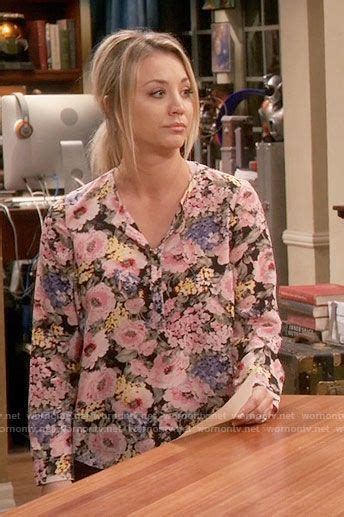 Pennys Floral Long Sleeve Blouse On The Big Bang Theory Theory Fashion Big Bang Theory