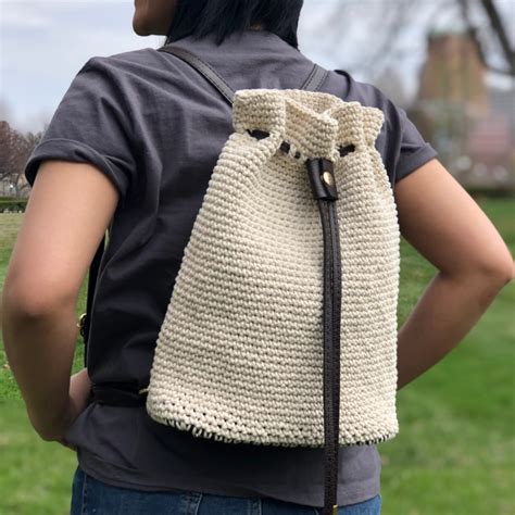 A Crochet Backpack Pattern Anyone Can Make KnitcroAddict