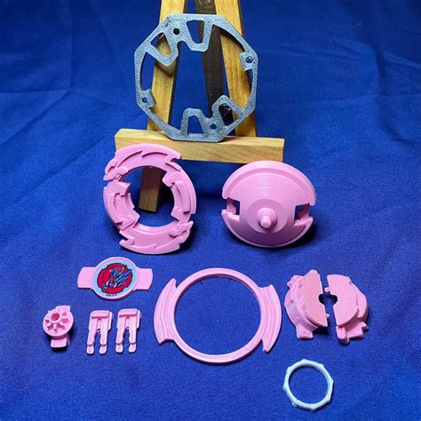 🧸 Beyblade Galux Complete Anime Series・ Stl File For 3d Printing・cults