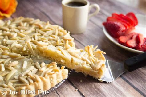 Easy Almond Tart Low Carb Grain And Sugar Free Thm S Joy Filled Eats