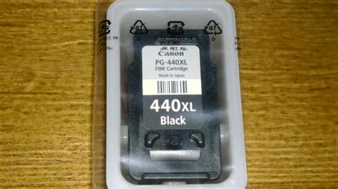 Обзор от покупателя на Картридж Canon PG-440 XL (5216B001) черный ...