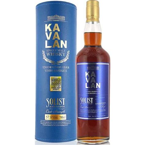 Kavalan Solist Vinho Barrique Single Cask Strength Single Malt Whisky