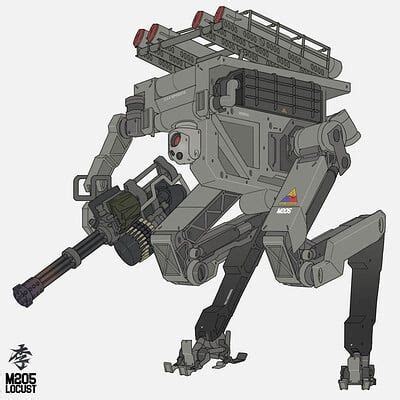 Artstation Yeong Gyun Lee Mech Mech Suit Sci