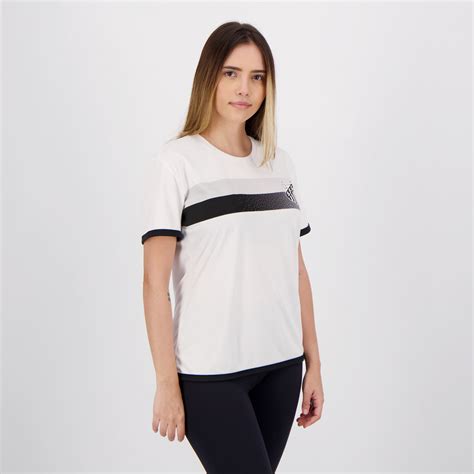 Camisa Santos Limb Feminina Branca Futfanatics