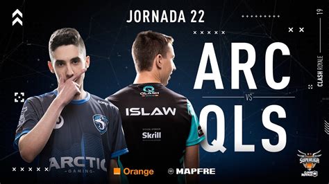 Arctic Gaming Vs Qlash Superliga Orange Clash Royale Partido