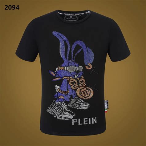 Футболка PHILIPP PLEIN, размер 48, цвет черный, хлопок - купить по ...