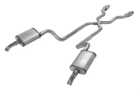 Pypes Ecklers Street Pro Crossmember Back Exhaust System With Catalytic