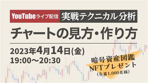 【実戦テクニカル分析】チャートの見方・作り方 仮想通貨・nft動画まとめ