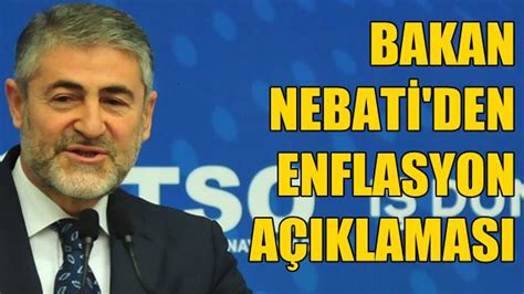 Bakan Nebati den enflasyon açıklaması Haber Ekspres İzmir Haberleri