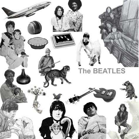 The Beatles White Album Custom Cover Art By Baseset2holo On Deviantart